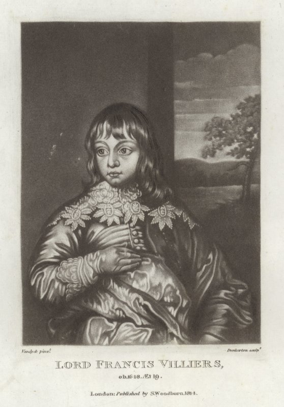 Lord Francis Villiers autorstwa Anthony van Dyck