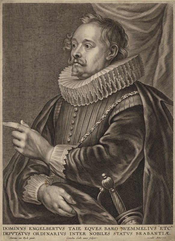 Portret Engelberta Taye autorstwa Anthony van Dyck