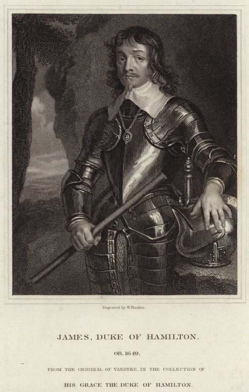 Portret Jamesa Hamiltona, księcia Hamilton autorstwa Anthony van Dyck