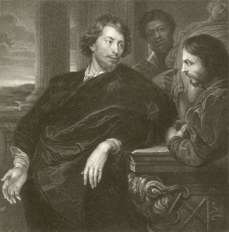 Portret Rubensa autorstwa Anthony van Dyck