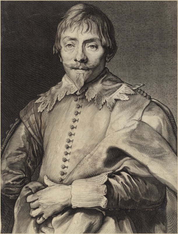 Portret Willema Hondiusa autorstwa Anthony van Dyck