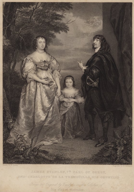Portret hrabiego Derby i hrabiny Derby autorstwa Anthony van Dyck