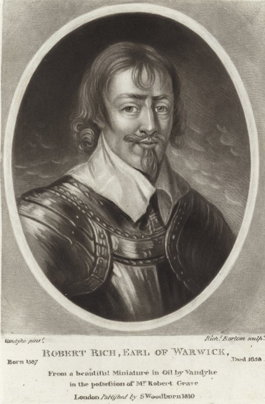 Robert Rich autorstwa Anthony van Dyck