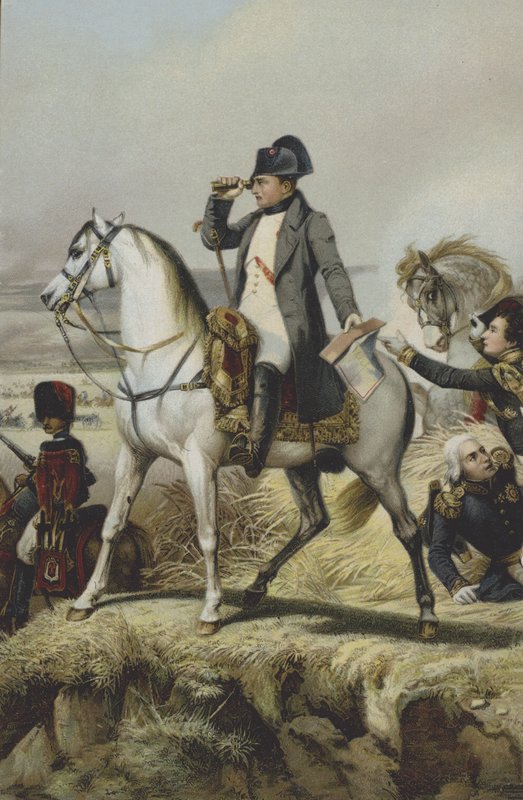 Napoleon w Wagram autorstwa Antoine Charles Horace Vernet