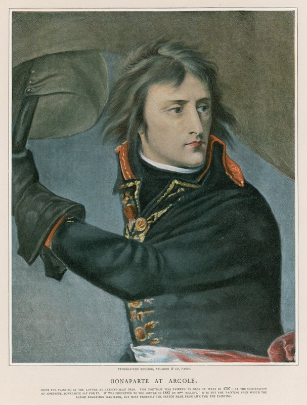 Bonaparte w Arcole autorstwa Antoine Jean Gros
