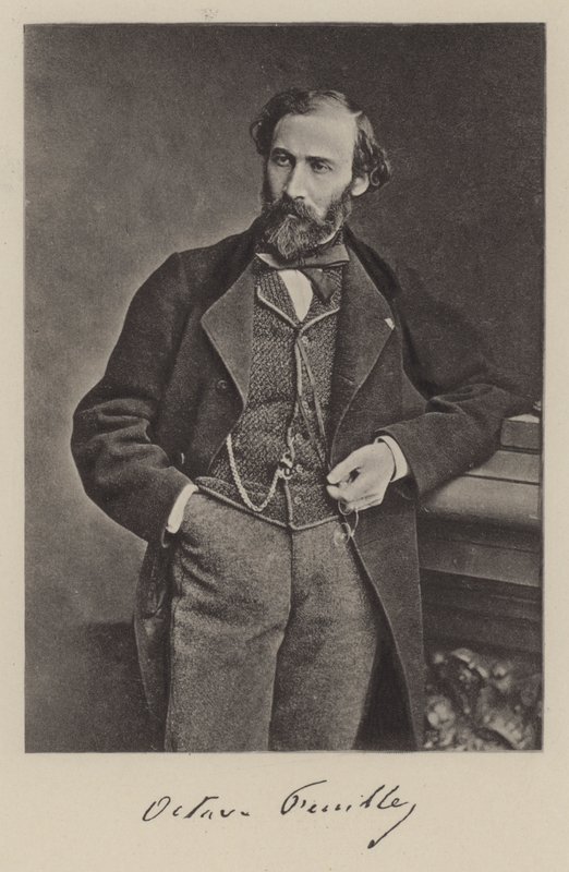 Octave Feuillet, francuski powieściopisarz i dramaturg (zdjęcie czarno-białe) autorstwa Antoine Samuel Adam Salomon