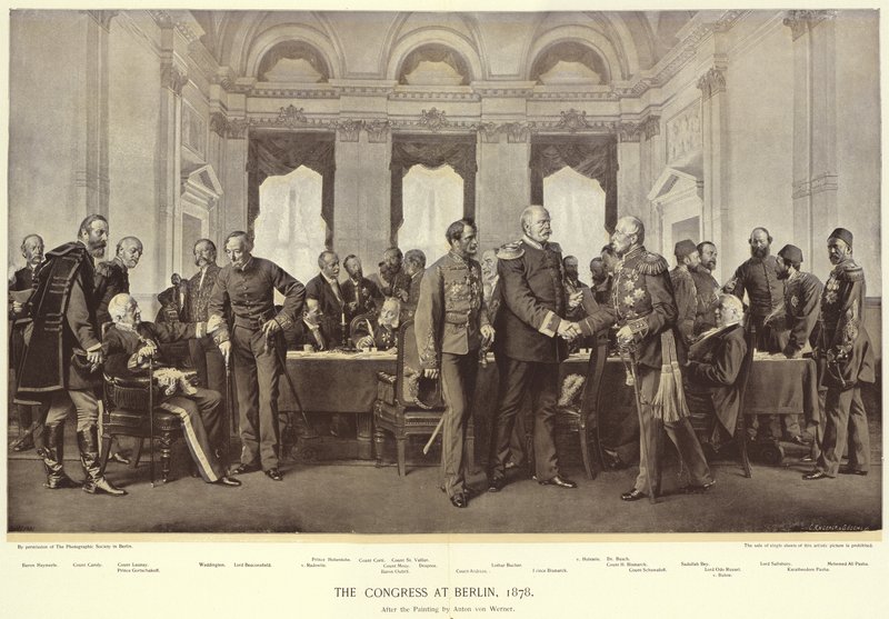 Kongres w Berlinie autorstwa Anton Alexander von Werner
