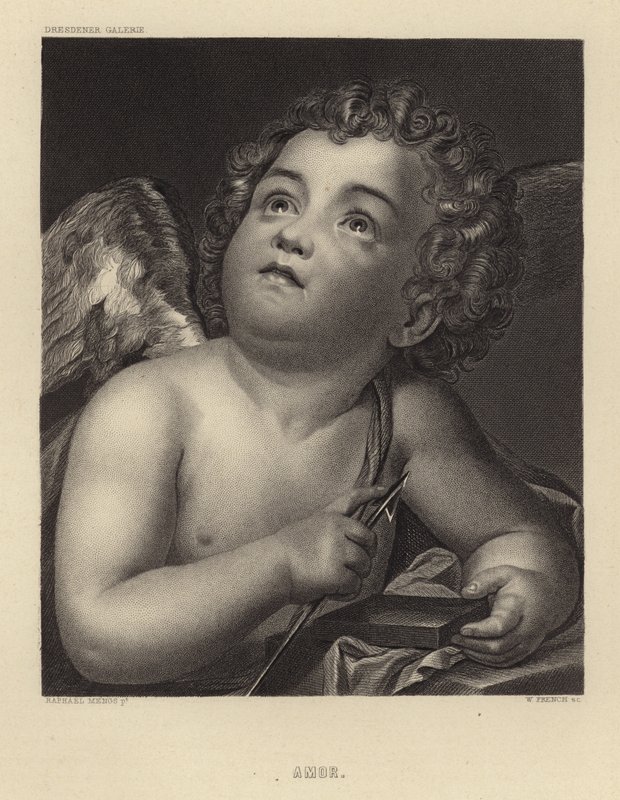 Miłość autorstwa Anton Raphael Mengs