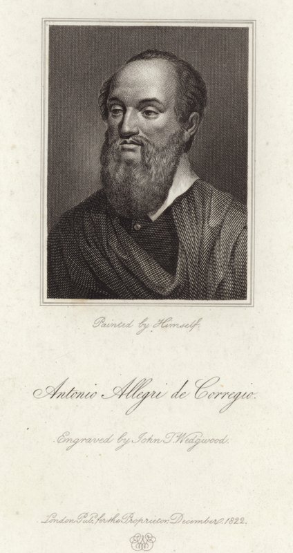 Antonio Allegri z Correggio autorstwa Antonio da Correggio