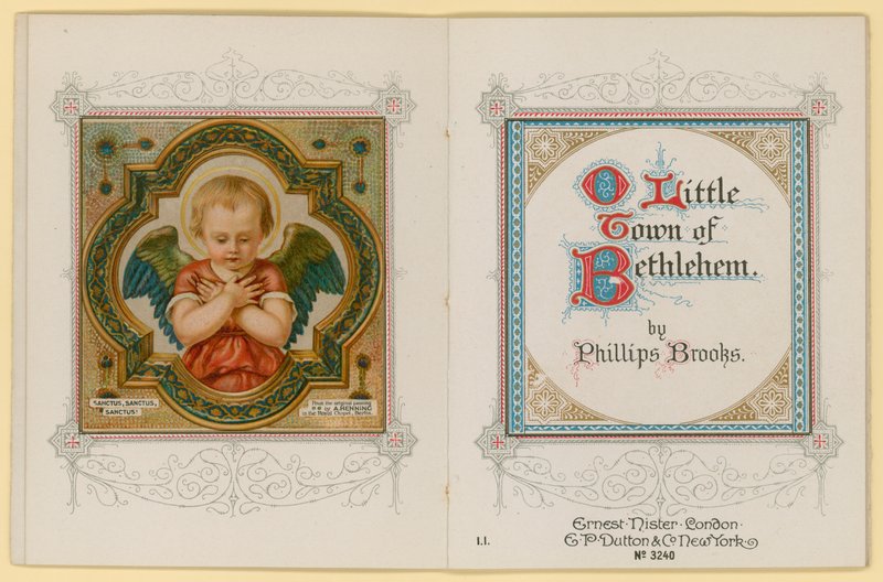 Ilustracja do O Miasteczku Betlejem (chromolitho) autorstwa Archibald Henning