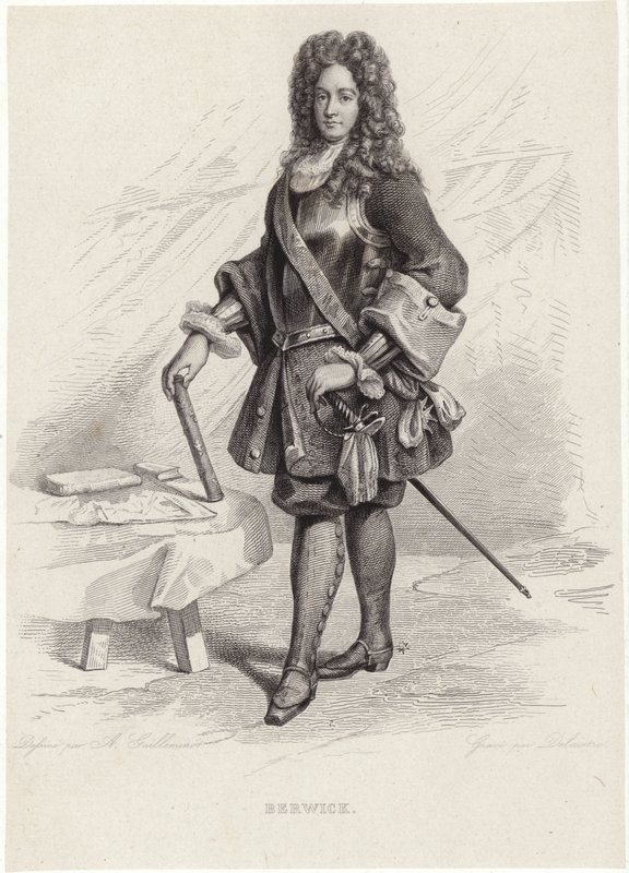 Portret Jamesa Fitzjamesa, księcia Berwick autorstwa Armand Guilleminot
