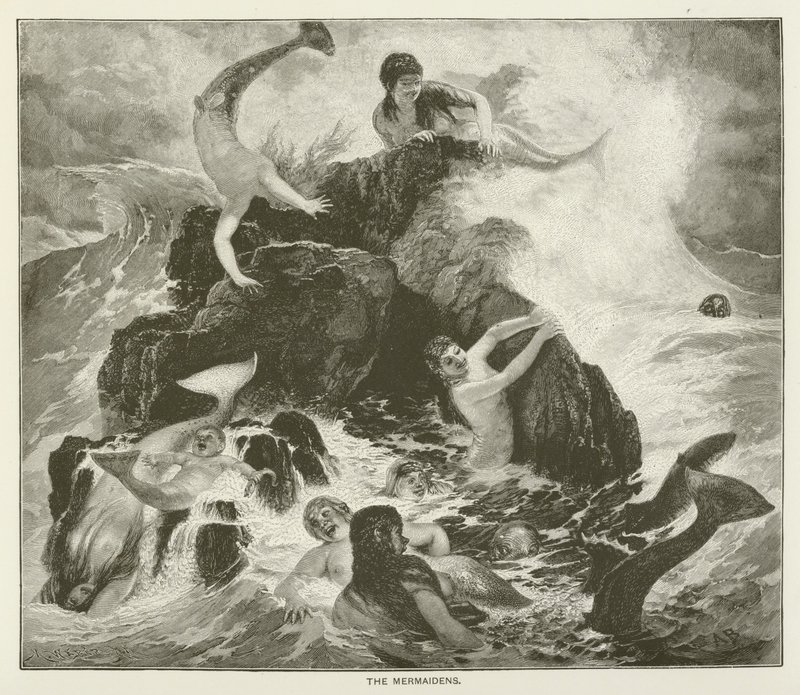 Syreny autorstwa Arnold Böcklin
