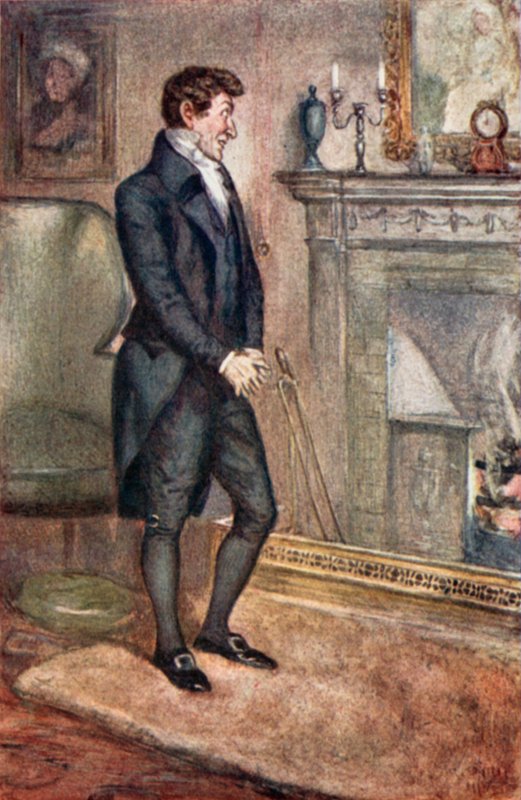 Ilustracja do książki Emma autorstwa Jane Austen autorstwa Arthur Wallis Mills