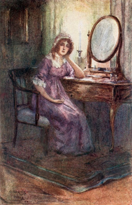 Ilustracja do Emmy autorstwa Jane Austen autorstwa Arthur Wallis Mills