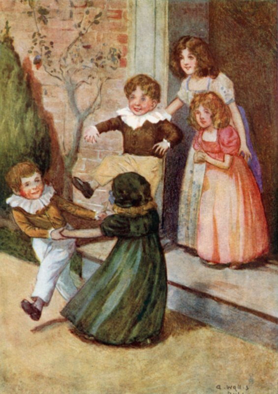 Ilustracja do Dumy i Uprzedzenia autorstwa Jane Austen autorstwa Arthur Wallis Mills