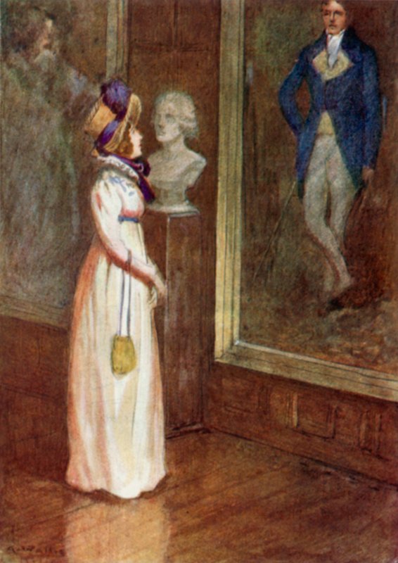 Ilustracja do Dumy i Uprzedzenia autorstwa Jane Austen autorstwa Arthur Wallis Mills