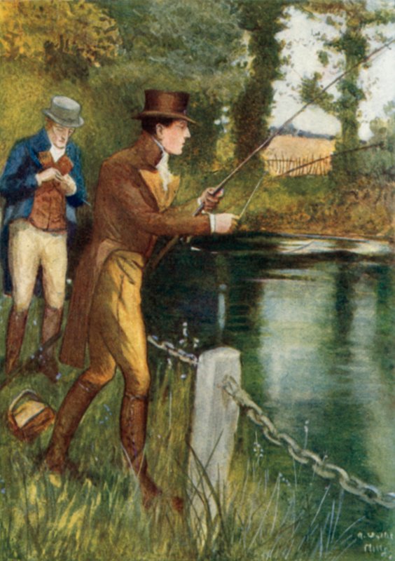 Ilustracja do Dumy i Uprzedzenia autorstwa Jane Austen autorstwa Arthur Wallis Mills