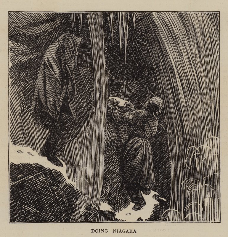 Robić Niagarę autorstwa Arthur Boyd Houghton