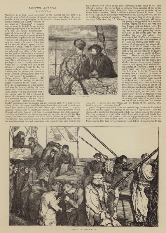 Ameryka Graficzna, na Środkowym Oceanie autorstwa Arthur Boyd Houghton