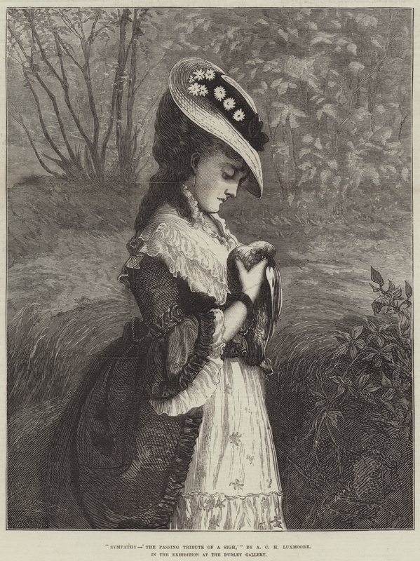 Współczucie, "Przemijający hołd westchnienia autorstwa Arthur C. H. Luxmoore