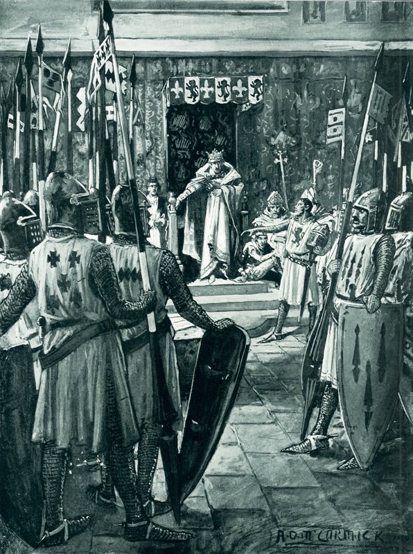 Henryk III i baronowie autorstwa Arthur David McCormick