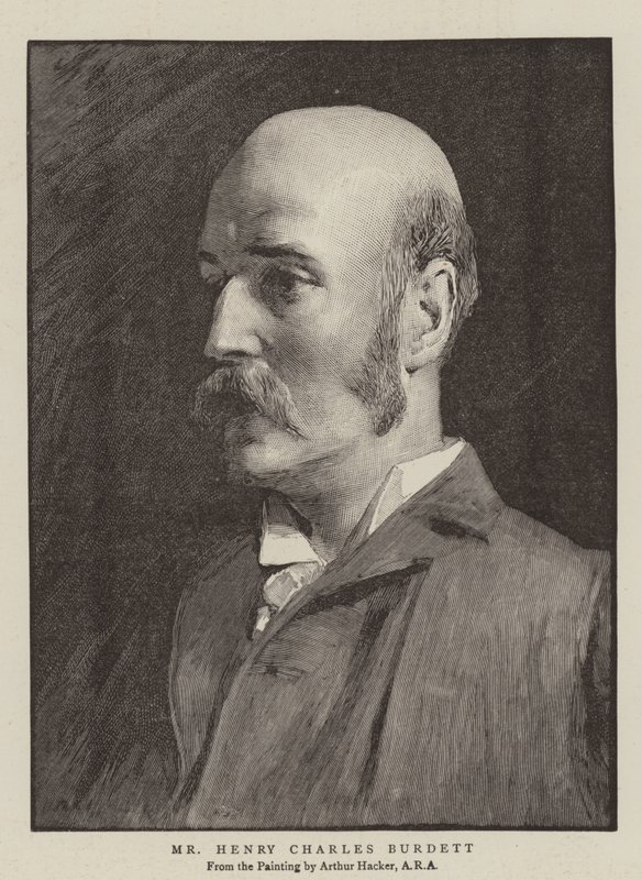 Pan Henry Charles Burdett autorstwa Arthur Hacker
