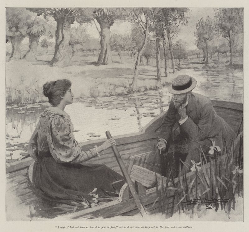 Pytanie sumienia, E Nesbit autorstwa Arthur Herbert Buckland
