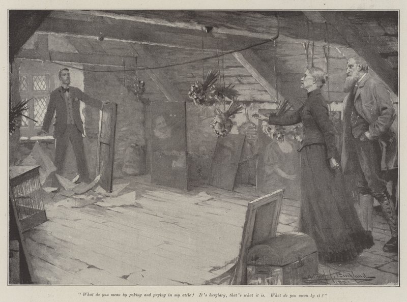 Pytanie sumienia, E Nesbit autorstwa Arthur Herbert Buckland