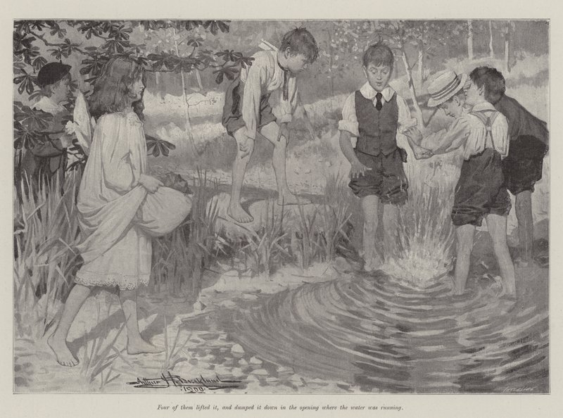 Akt kobiecy autorstwa Arthur Herbert Buckland