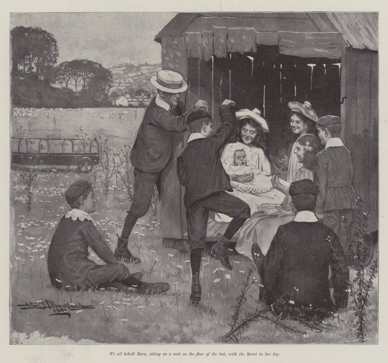 Wysoko urodzone dziecko, autorstwa E Nesbit autorstwa Arthur Herbert Buckland