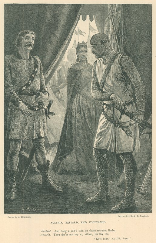 Ilustracja do króla Jana autorstwa Arthur Hopkins