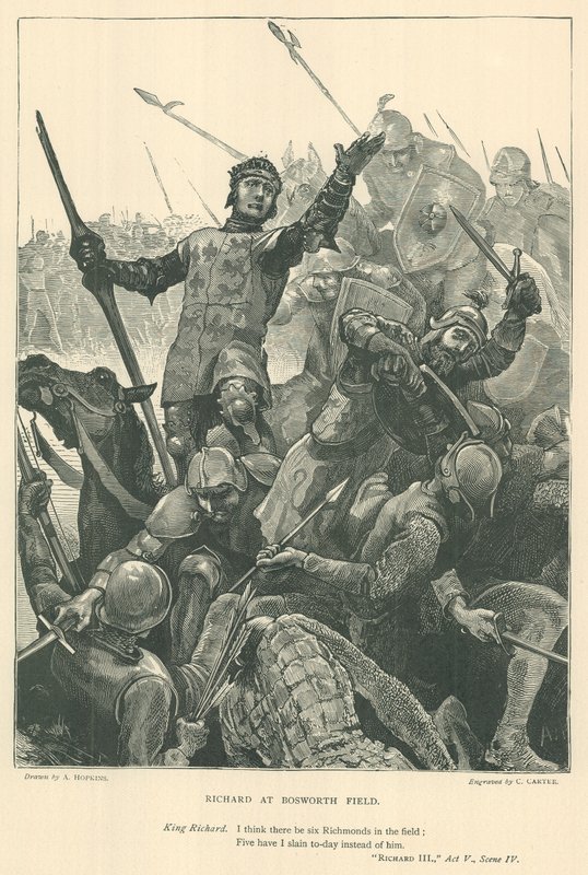 Ilustracja do króla Ryszarda III autorstwa Arthur Hopkins