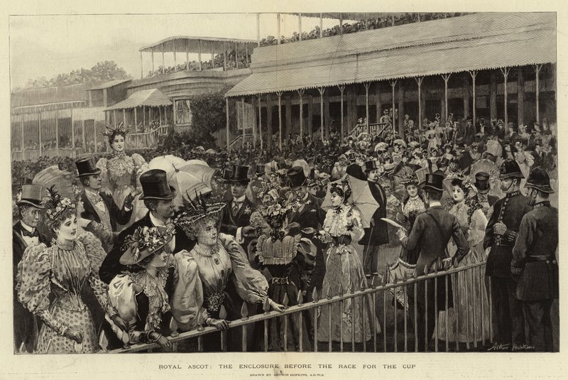 Royal Ascot, załącznik przed wyścigiem o puchar autorstwa Arthur Hopkins