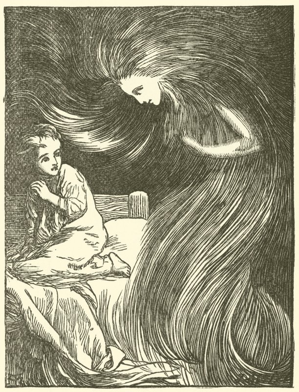 Z tyłu północnego wiatru autorstwa Arthur Hughes