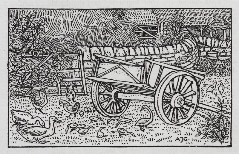 Hans Christian Andersen: Brzydkie kaczątko (lito) autorstwa Arthur Joseph Gaskin