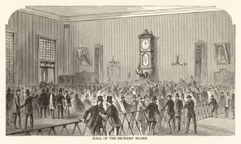 Sala Rady Maklerów autorstwa Arthur Lumley