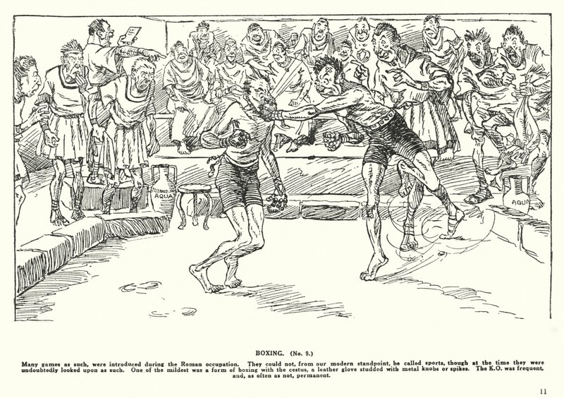 Boks (litografia) autorstwa Arthur Moreland