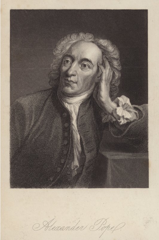 Alexander Pope autorstwa Arthur Pond