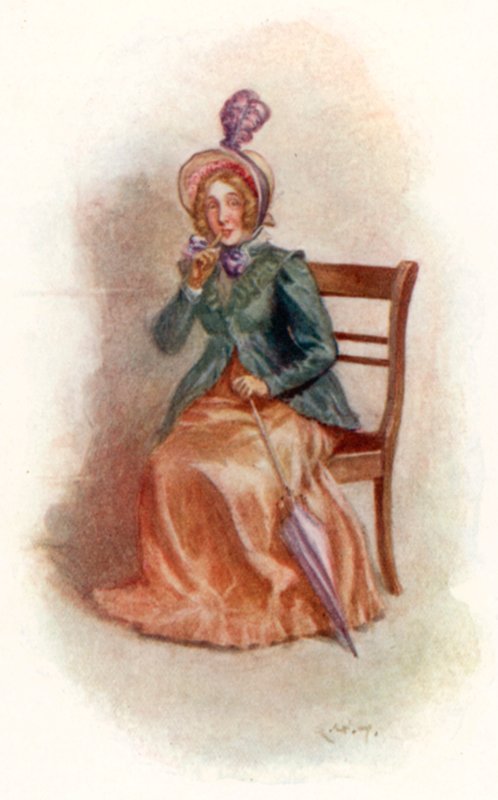 Ilustracja do Emmy autorstwa Jane Austen autorstwa Arthur Wallis Mills
