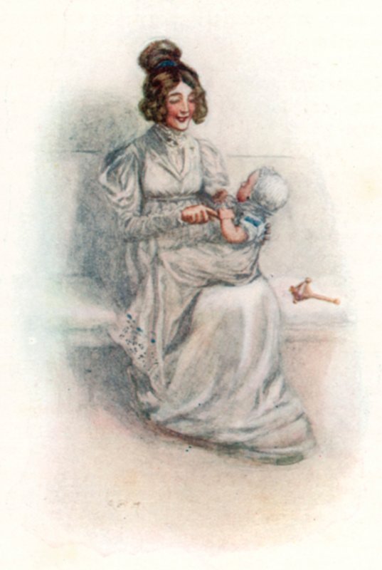 Ilustracja do Emmy autorstwa Jane Austen autorstwa Arthur Wallis Mills