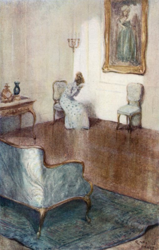 Ilustracja do opactwa Northanger autorstwa Jane Austen autorstwa Arthur Wallis Mills