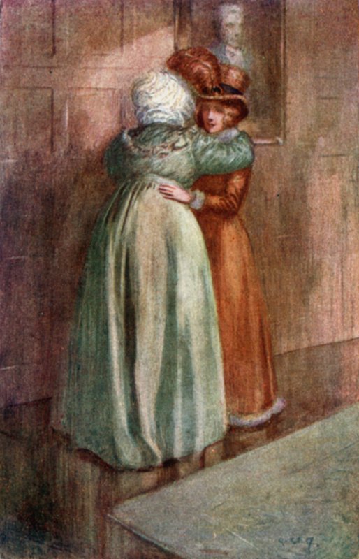 Ilustracja do opactwa Northanger autorstwa Jane Austen autorstwa Arthur Wallis Mills