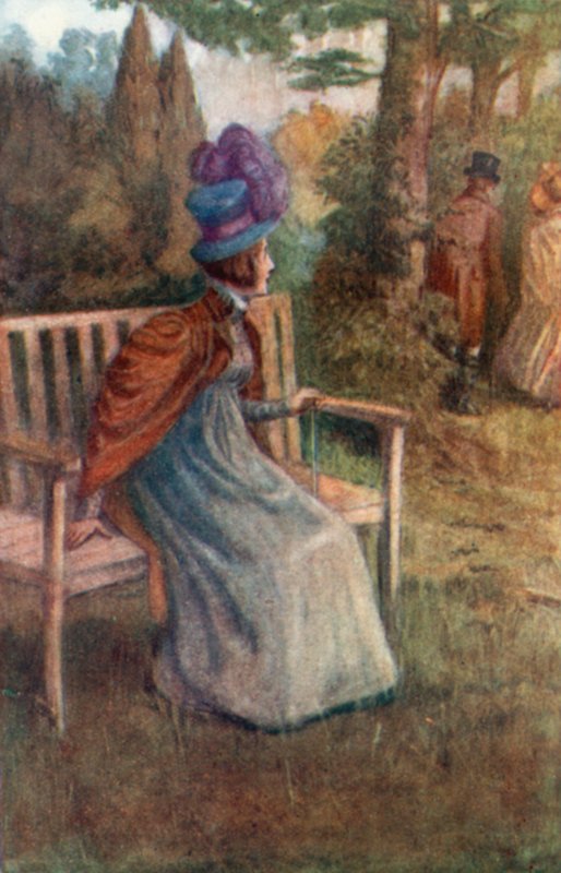 Ilustracja do opactwa Northanger autorstwa Jane Austen autorstwa Arthur Wallis Mills