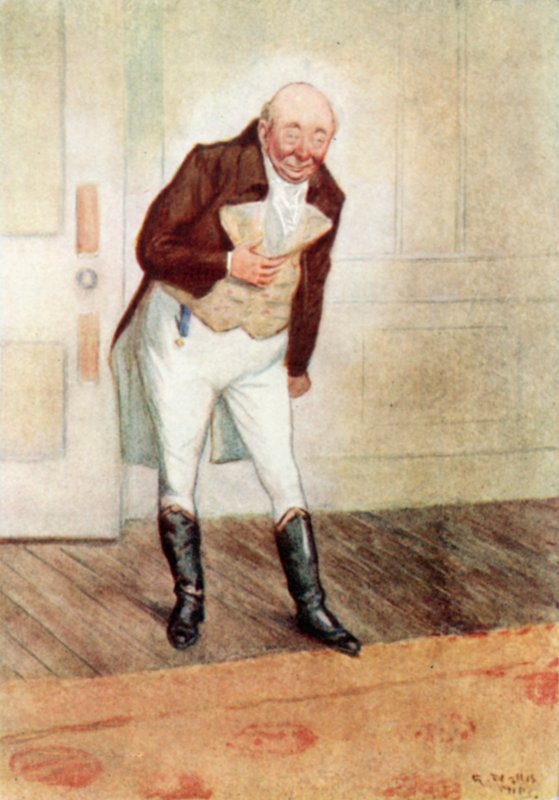 Ilustracja do Dumy i Uprzedzenia autorstwa Jane Austen autorstwa Arthur Wallis Mills