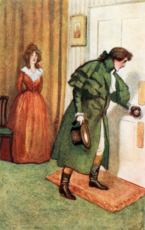 Ilustracja do rozsądku i wrażliwości autorstwa Jane Austen autorstwa Arthur Wallis Mills