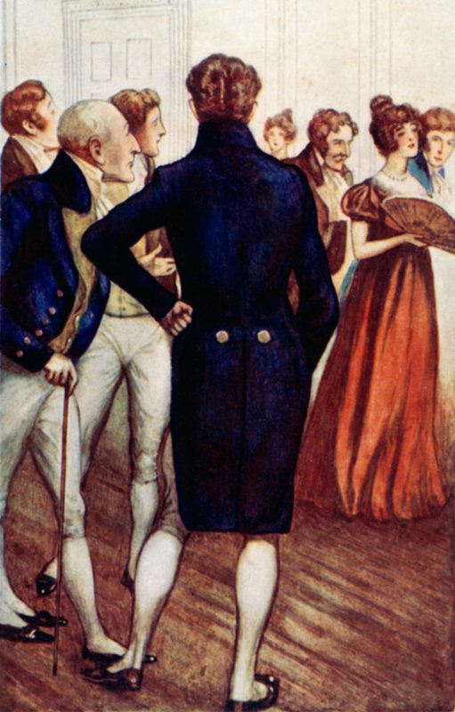 Ilustracja do rozsądku i wrażliwości autorstwa Jane Austen autorstwa Arthur Wallis Mills