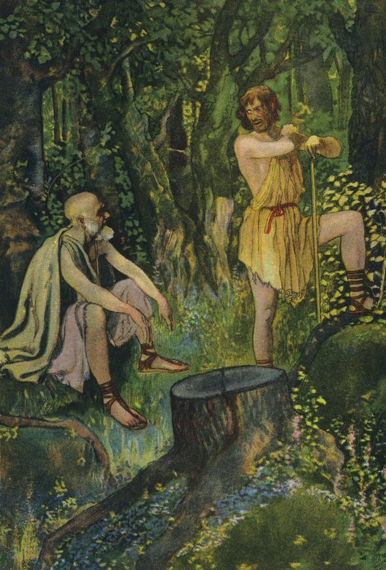 William Shakespeare, Timon z Aten autorstwa Artus Scheiner