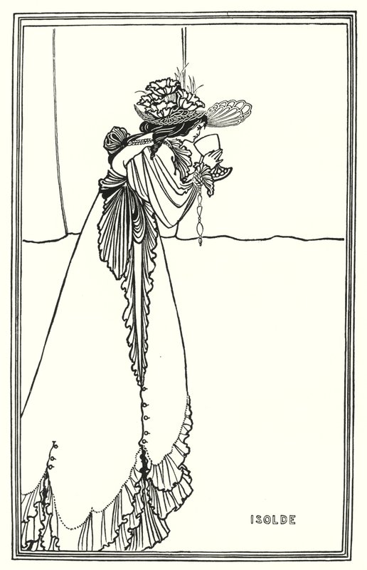 Isolde autorstwa Aubrey Beardsley