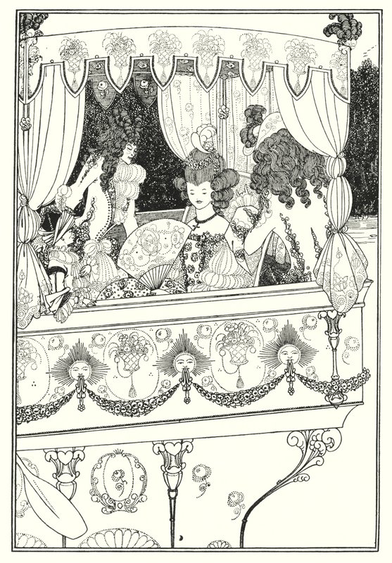 Barka autorstwa Aubrey Beardsley