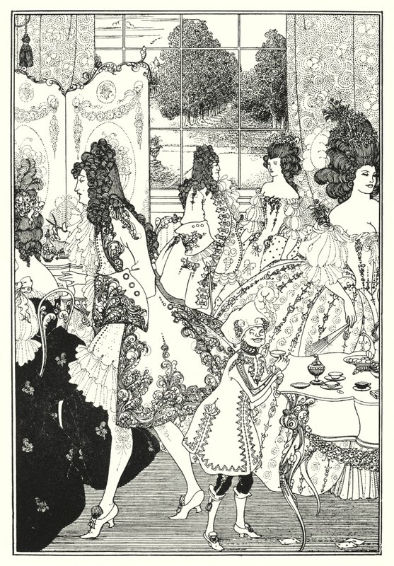The Rape of the Lock autorstwa Aubrey Beardsley